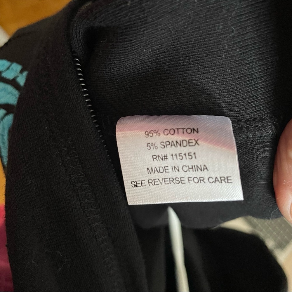 Y2K Romeo & Juliet Couture Black Dragon Zip-Up Hoodie – L (Fits M/L) Like New - Picture 13 of 15